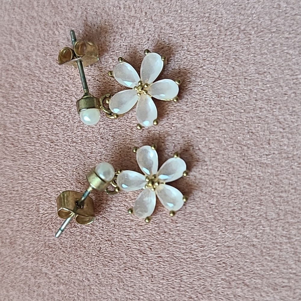 Cherry Blossom Small Drop Earrings